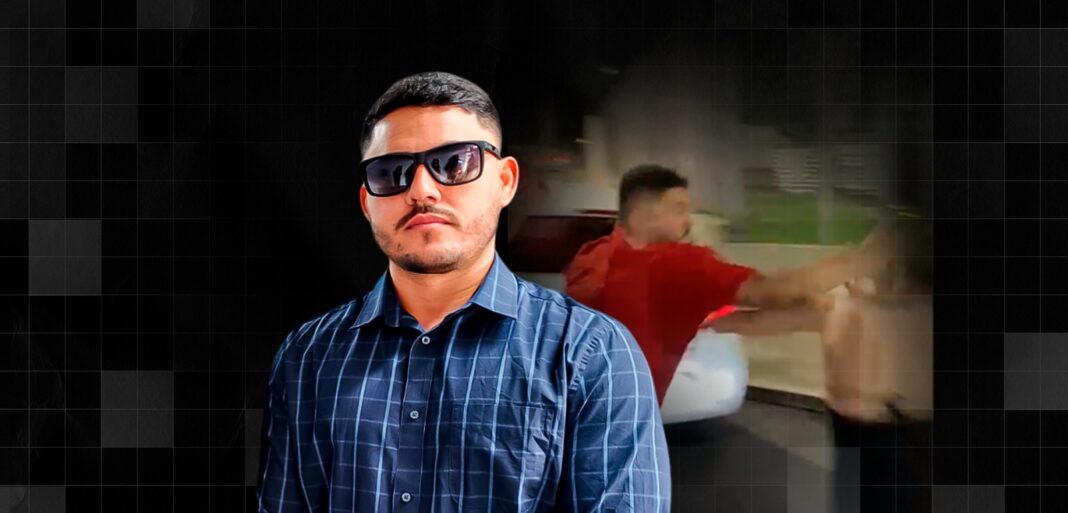 Suspeito de agredir mulher em acidente de trânsito diz estar arrependido Suspeito de agredir mulher em acidente de trânsito diz estar arrependido