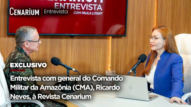 Entrevista com general do Comando Militar da Amazônia (CMA), Ricardo Neves, à Revista Cenarium