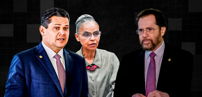 Plínio leva reprimenda de Alcolumbre por falas contra Marina