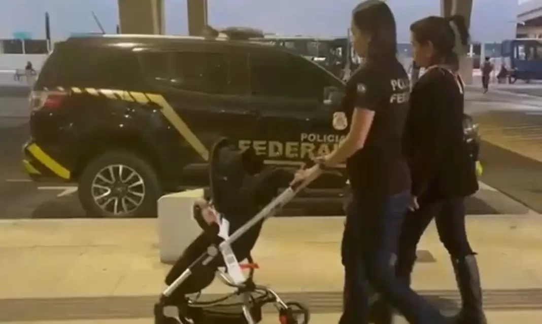 PF repatria bebê que estava em Portugal e foi vítima de tráfico humano PF repatria bebê que estava em Portugal e foi vítima de tráfico humano