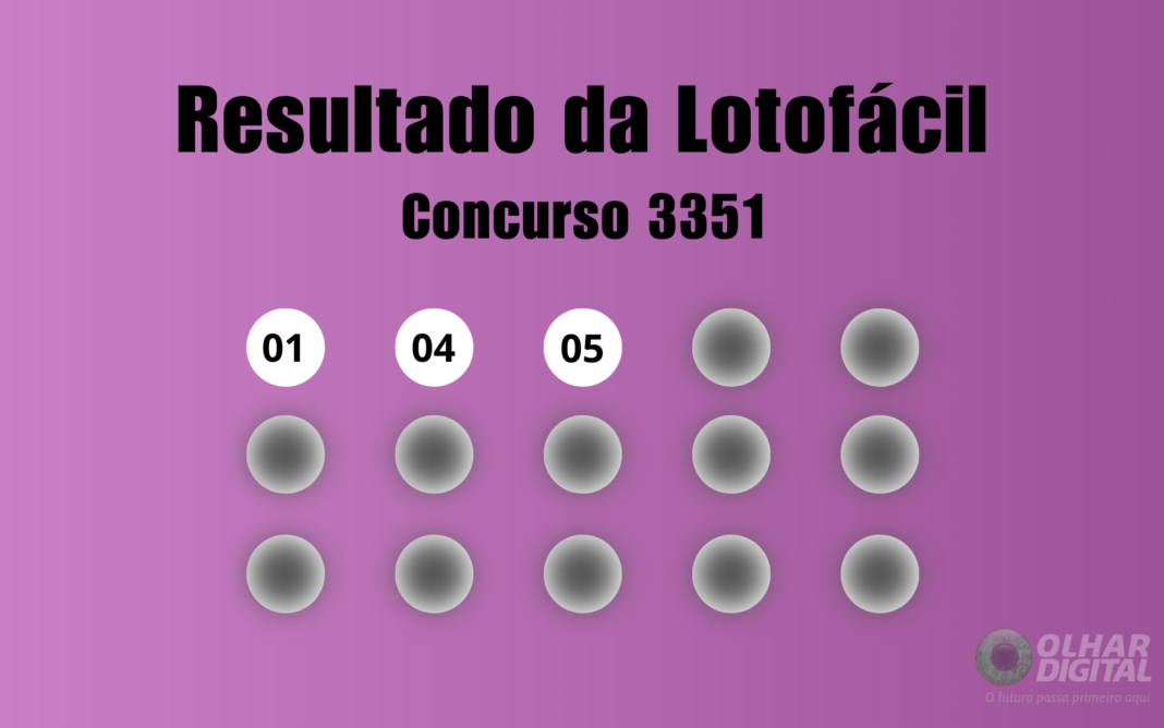 Lotofácil 3351: veja resultado de hoje, terça-feira (25) Lotofácil 3351: veja resultado de hoje, terça-feira (25)