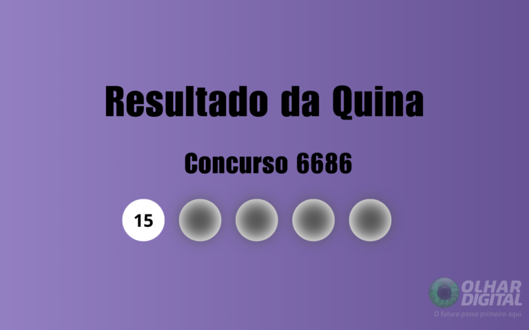 Quina 6686: veja resultado de hoje, sexta-feira (21) Quina 6686: veja resultado de hoje, sexta-feira (21)