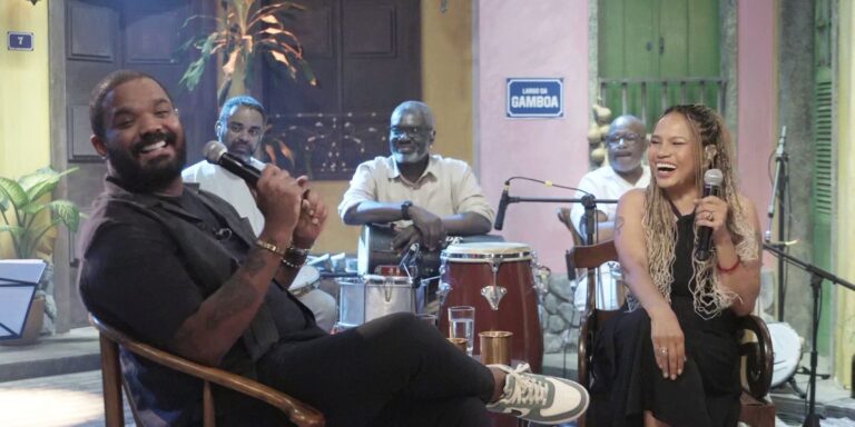 Arlindinho homenageia o pai, Arlindo Cruz, em programa da TV Brasil Arlindinho homenageia o pai, Arlindo Cruz, em programa da TV Brasil