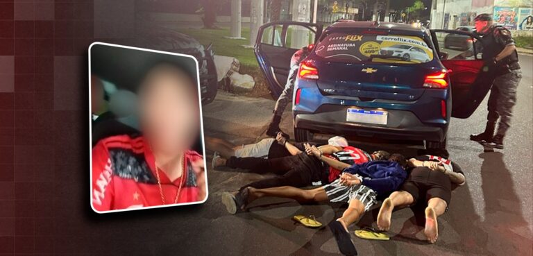 Polícia resgata motorista de app sequestrado por adolescentes em Manaus