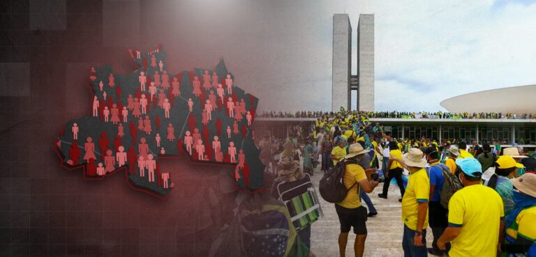 56% das pessoas na região Norte são contra anistia dos presos do 8 de janeiro