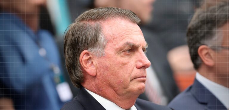 Bolsonaro no julgamento da denúncia por tentativa de golpe (Antonio Augusto/STF)