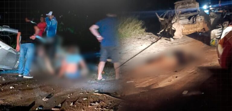 Colisão entre veículos na BR-319 deixa cinco mortos e um ferido