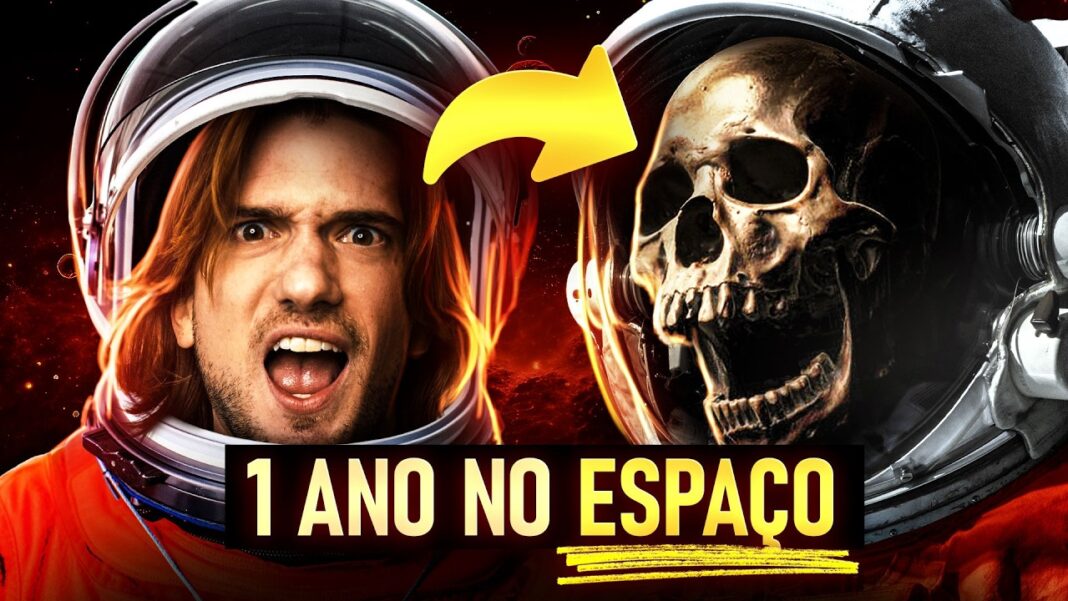 O que acontece se você ficar 1 ANO no ESPAÇO O que acontece se você ficar 1 ANO no ESPAÇO