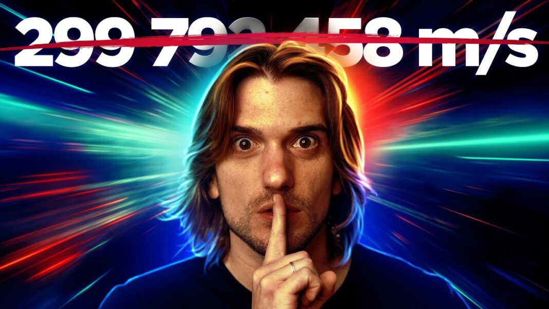 É Impossível Medir a Velocidade da Luz É Impossível Medir a Velocidade da Luz