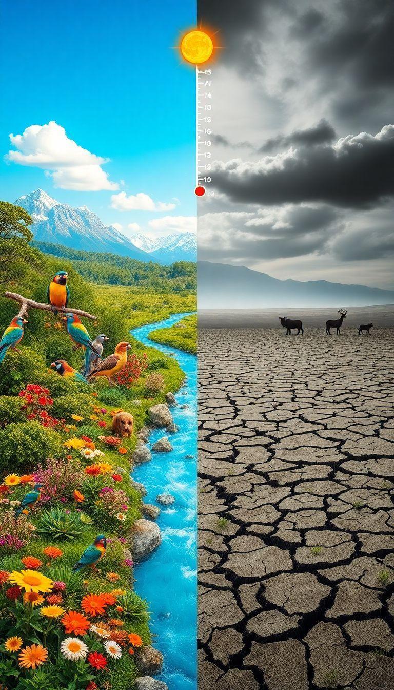 Descubra como as mudanças climáticas afetam a biodiversidade global