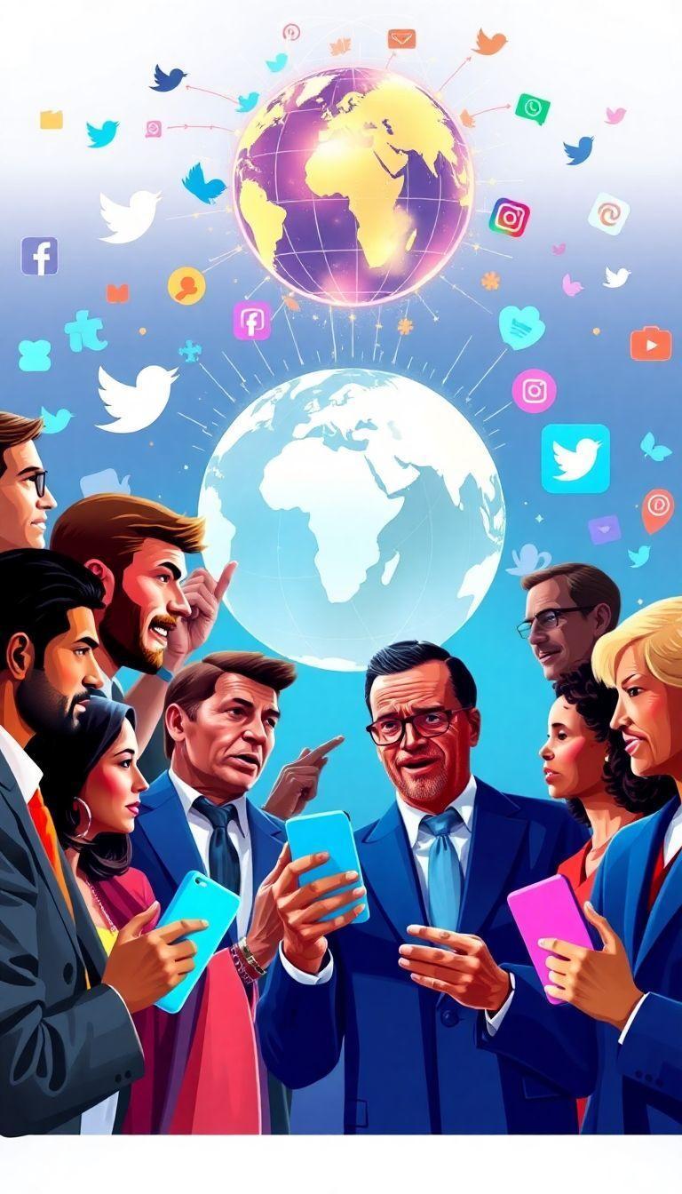 Descubra Como as Redes Sociais Transformam a Política Atual