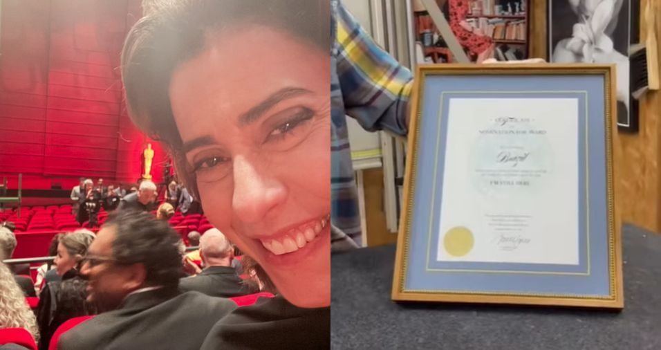 Fernanda Torres mostra “diploma“ e envelope do Oscar de “Ainda Estou Aqui“ Fernanda Torres mostra “diploma“ e envelope do Oscar de “Ainda Estou Aqui“