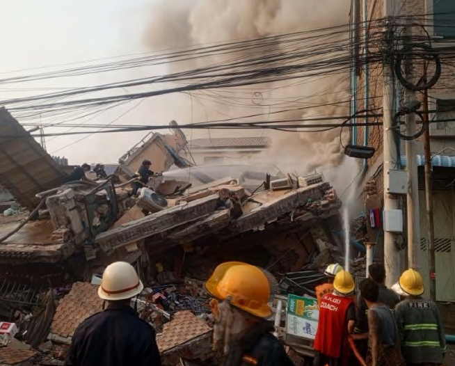 Mianmar: passa de 3 mil o número de mortos em terremoto