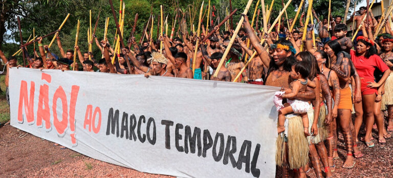 Indígenas do Pará cobram Gilmar Mendes contra Marco Temporal