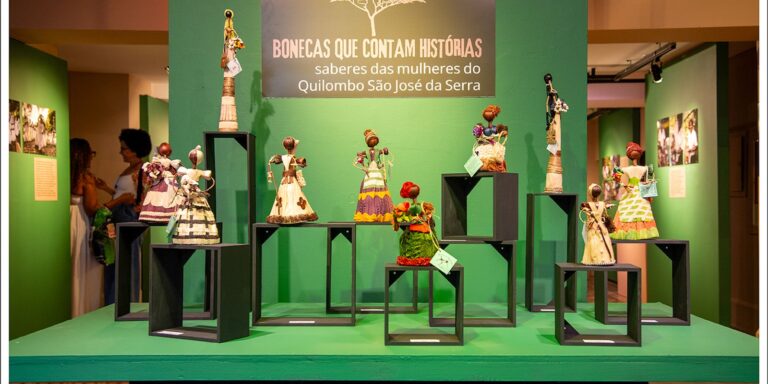 Exposição de bonecas mostra saber quilombola no Rio Exposição de bonecas mostra saber quilombola no Rio