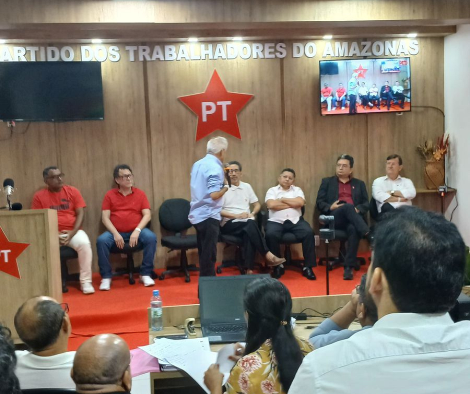 Herbert Amazonas rouba a cena em primeiro debate interno do PT no Amazonas com críticas duras e propostas de resgate histórico Herbert Amazonas rouba a cena em primeiro debate interno do PT no Amazonas com críticas duras e propostas de resgate histórico