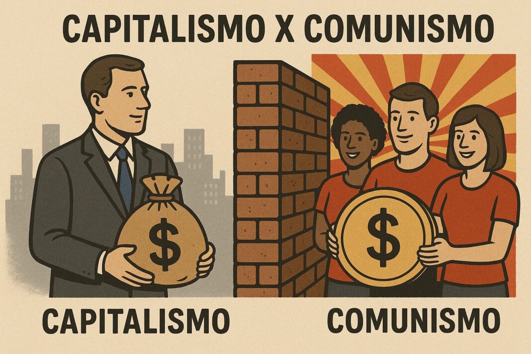 Capitalismo vs. Comunismo –Por que o sistema falha em garantir o básico ? Capitalismo vs. Comunismo –Por que o sistema falha em garantir o básico ?