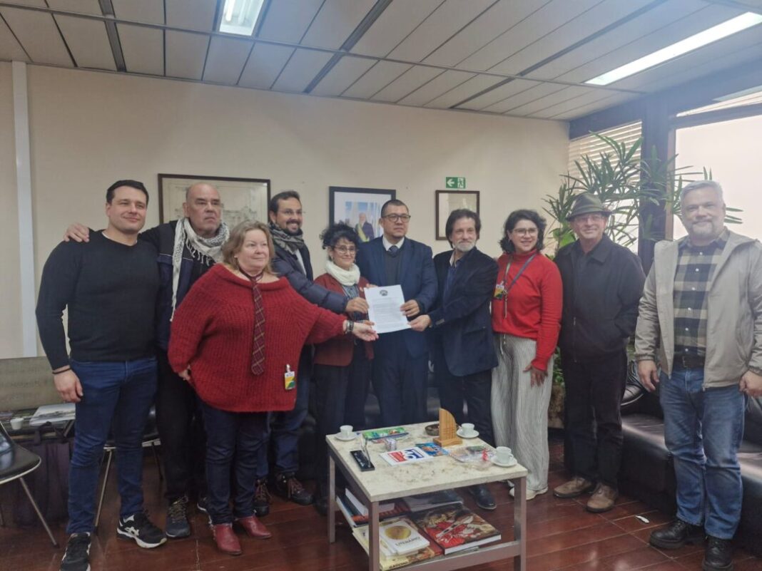 Movimento Gasômetro do Povo faz visita técnica à Usina e se reúne com superintendente do patrimônio da União Movimento Gasômetro do Povo faz visita técnica à Usina e se reúne com superintendente do patrimônio da União