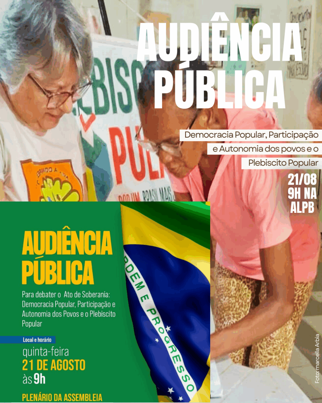 Assembleia Legislativa da Paraíba realiza audiência pública sobre Plebiscito Popular 2025 Assembleia Legislativa da Paraíba realiza audiência pública sobre Plebiscito Popular 2025