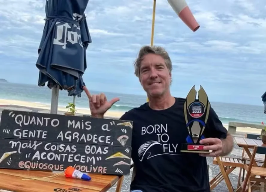 Bicampeão de asa-delta morre ao cair de parapente no Rio Bicampeão de asa-delta morre ao cair de parapente no Rio