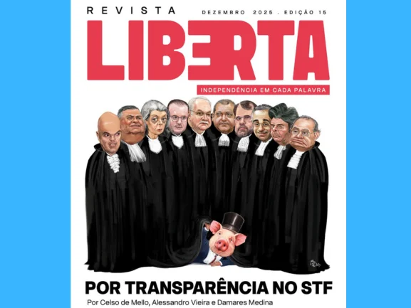 Edição 15 da Revista Liberta: estreia de Juca Kfouri e debate sobre o Código de Conduta do STF Edição 15 da Revista Liberta: estreia de Juca Kfouri e debate sobre o Código de Conduta do STF