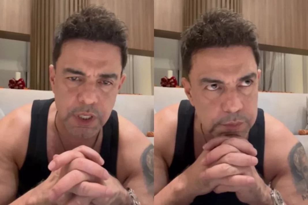 Zezé Di Camargo pede desculpas por termo usado em vídeo contra o SBT Zezé Di Camargo pede desculpas por termo usado em vídeo contra o SBT