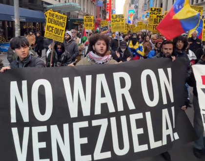Milhares vão às ruas dos EUA contra ameaças de Trump na America Latina Milhares vão às ruas dos EUA contra ameaças de Trump na America Latina