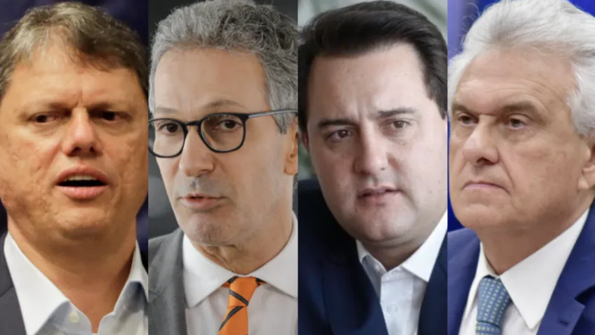 Pré-candidatura de Flávio Bolsonaro embaralha união de governadores da direita para 2026 Pré-candidatura de Flávio Bolsonaro embaralha união de governadores da direita para 2026