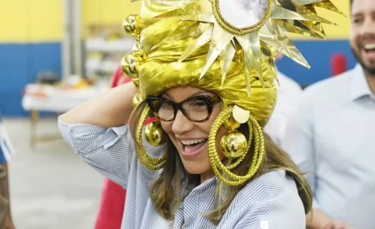 Janja virá em último carro com Lula gigante na Marquês de Sapucaí Janja virá em último carro com Lula gigante na Marquês de Sapucaí