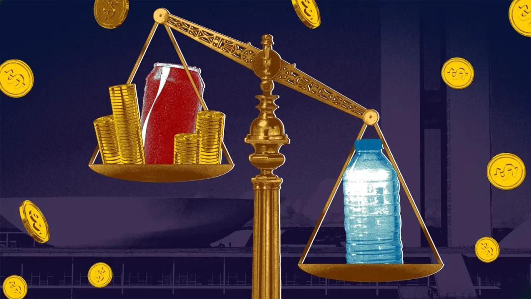 A força do lobby: refrigerante pode pagar menos imposto que a água mineral A força do lobby: refrigerante pode pagar menos imposto que a água mineral