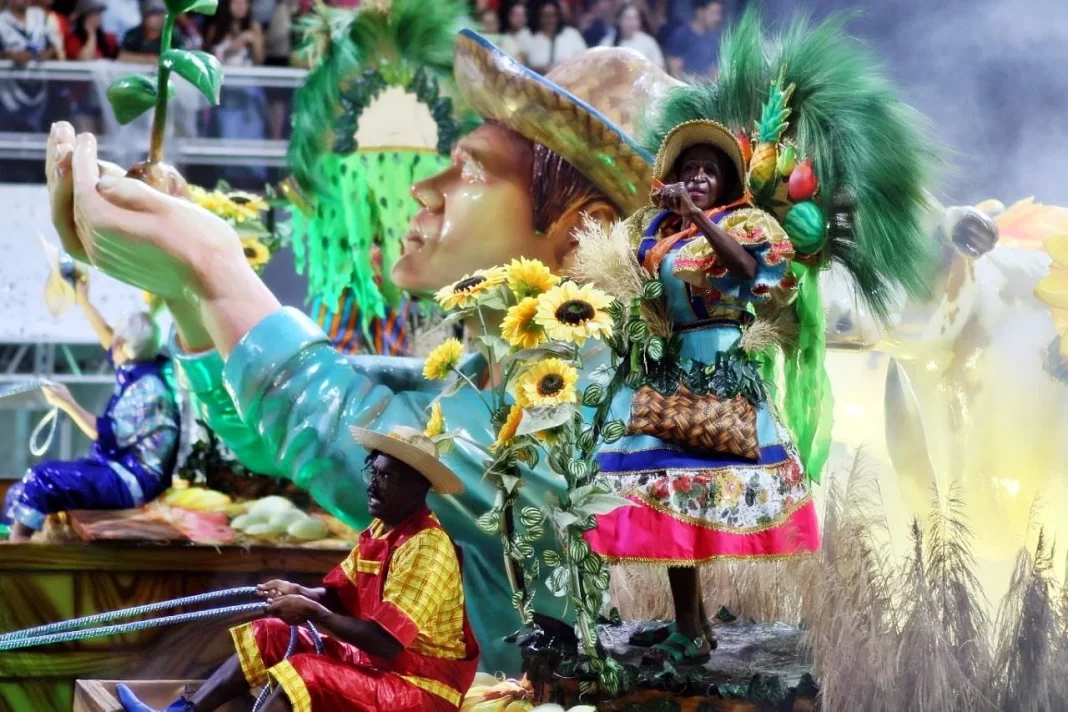 Homenagem da Acadêmicos do Tatuapé ao MST conta com 2 toneladas de alimentos saudáveis Homenagem da Acadêmicos do Tatuapé ao MST conta com 2 toneladas de alimentos saudáveis