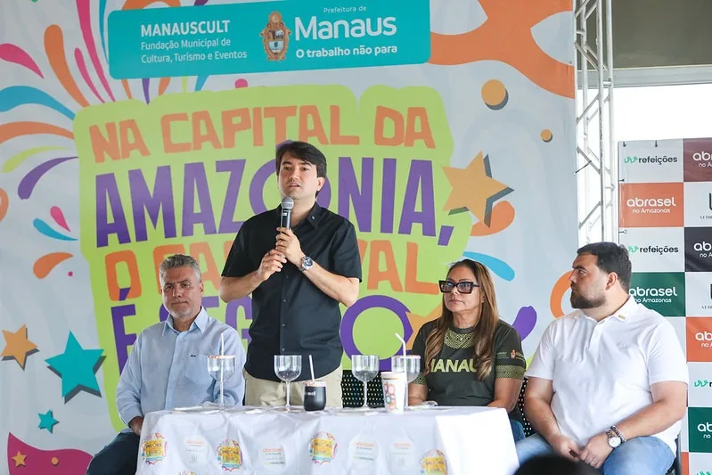 Prefeitura de Manaus e Abrasel unem forças e distribuem 35 mil protetores de copo para reforçar segurança no Carnaval 2026 Prefeitura de Manaus e Abrasel unem forças e distribuem 35 mil protetores de copo para reforçar segurança no Carnaval 2026