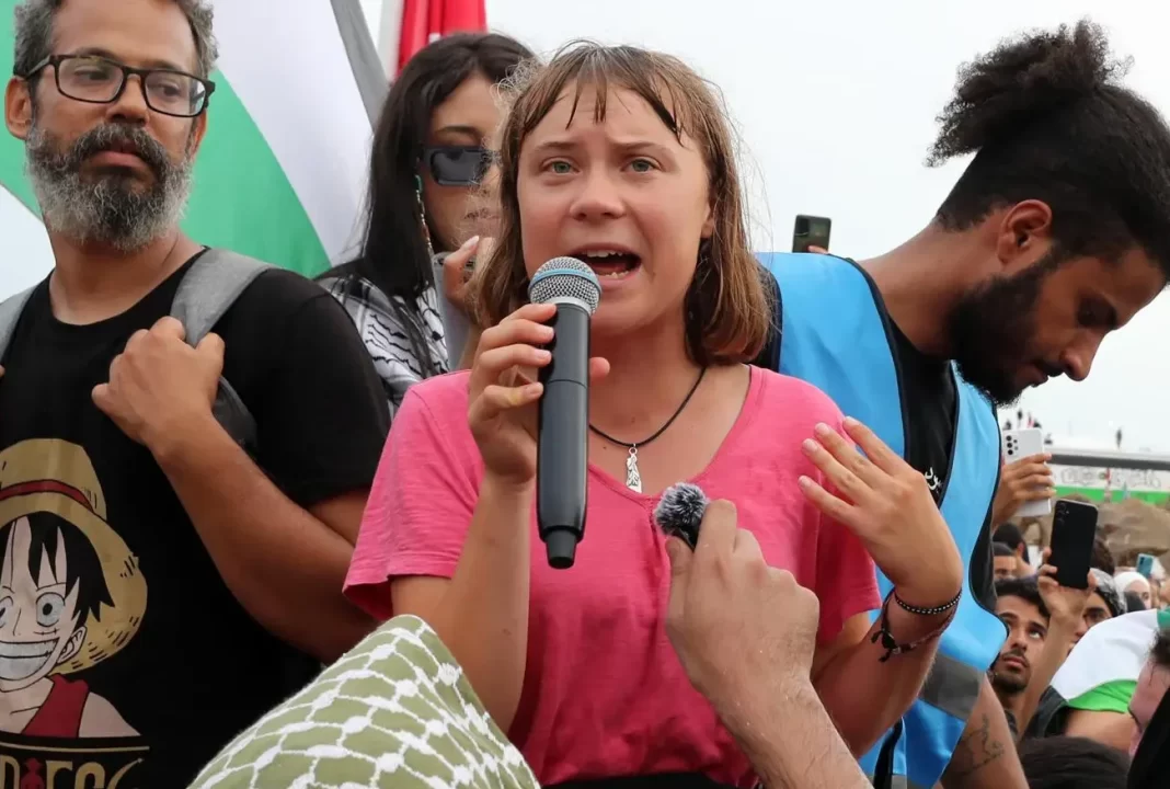 Greta Thunberg denucia crise humanitária provocada por Trump Greta Thunberg denucia crise humanitária provocada por Trump