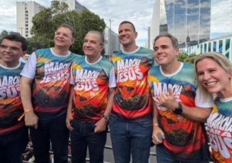 Malafaia leva candidatos bolsonaristas à ‘Marcha para Jesus’ Malafaia leva candidatos bolsonaristas à ‘Marcha para Jesus’