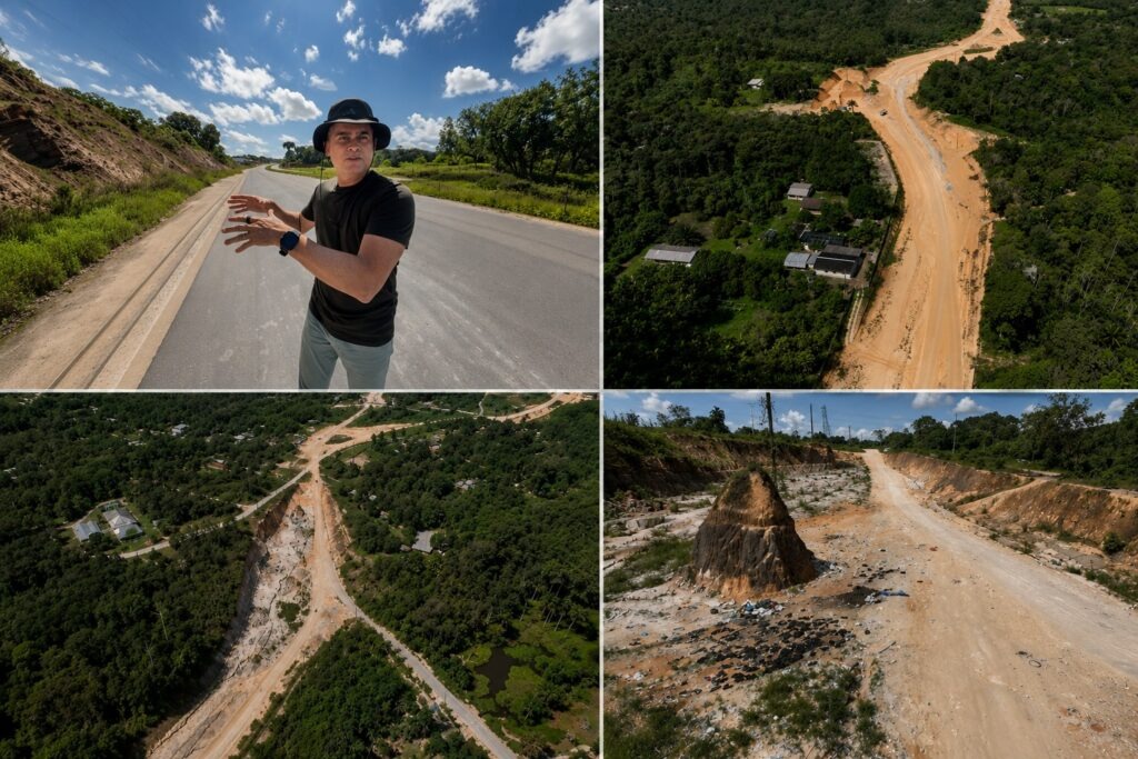 “Pra onde foi o dinheiro?”: David Almeida cobra explicações sobre abandono do Anel Viário Leste em Manaus “Pra onde foi o dinheiro?”: David Almeida cobra explicações sobre abandono do Anel Viário Leste em Manaus