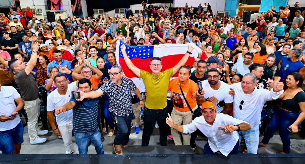 David reúne mil lideranças antes da convenção que oficializará sua candidatura ao Governo do Amazonas David reúne mil lideranças antes da convenção que oficializará sua candidatura ao Governo do Amazonas