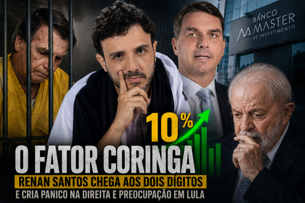 RENAN 10%… O ECLIPSE DA DIREITA POPULISTA E O FATOR CORINGA RENAN 10%… O ECLIPSE DA DIREITA POPULISTA E O FATOR CORINGA