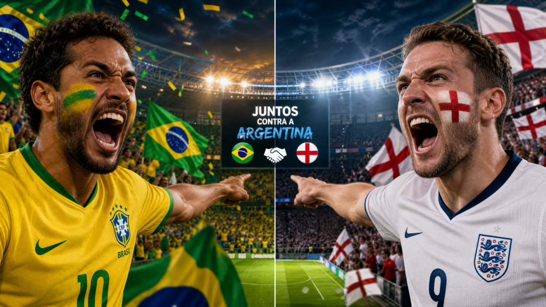 BRASIL É INGLATERRA CONTRA A ARGENTINA? ENTENDA A RIVALIDADE HISTÓRICA QUE VOLTOU A DOMINAR AS REDES BRASIL É INGLATERRA CONTRA A ARGENTINA? ENTENDA A RIVALIDADE HISTÓRICA QUE VOLTOU A DOMINAR AS REDES