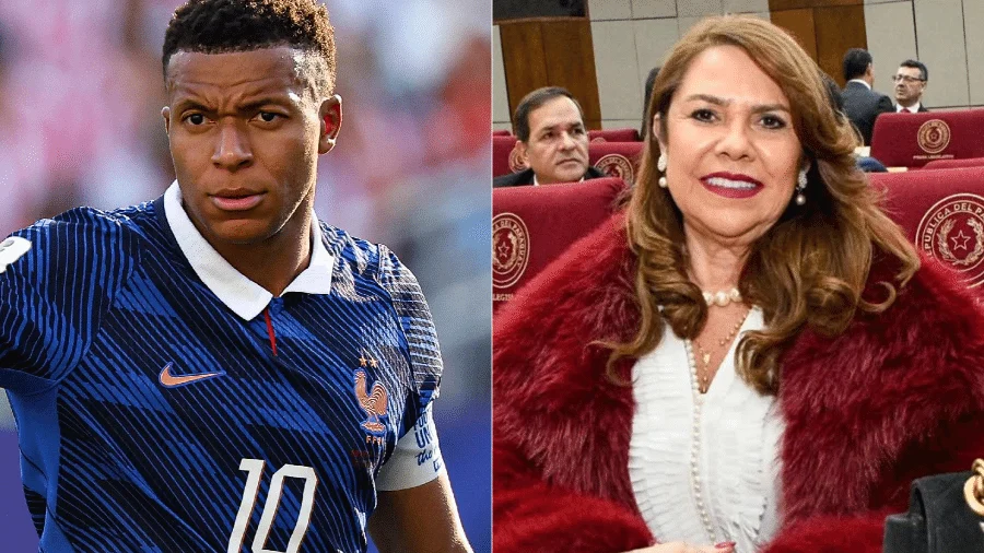 Mbappé rebate ataque racista de senadora paraguaia Mbappé rebate ataque racista de senadora paraguaia