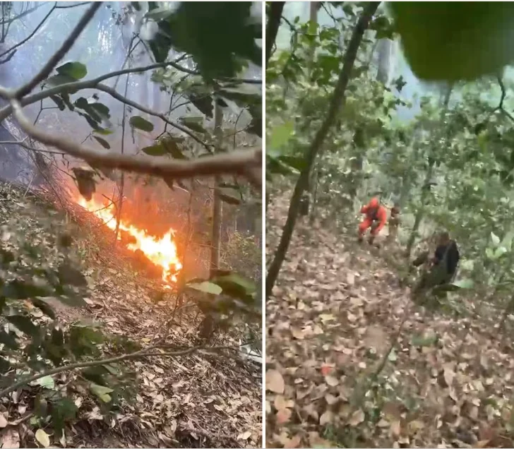 Queda de helicóptero no Rio de Janeiro mata três turistas colombianas e piloto Queda de helicóptero no Rio de Janeiro mata três turistas colombianas e piloto