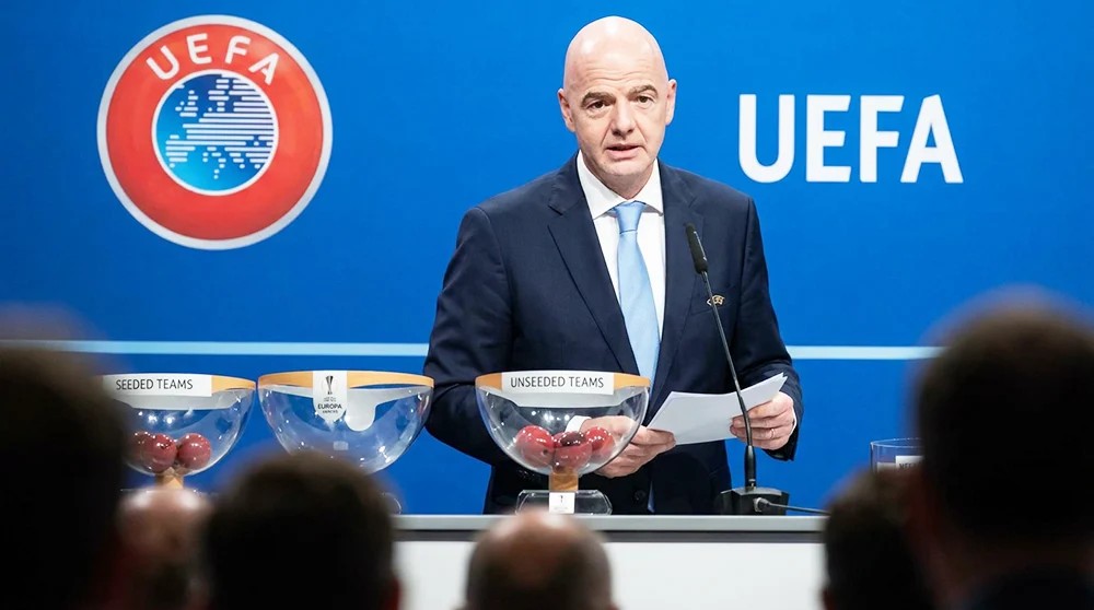 Uefa acusa Infantino de perder credibilidade e Trump nega influência na Fifa Uefa acusa Infantino de perder credibilidade e Trump nega influência na Fifa
