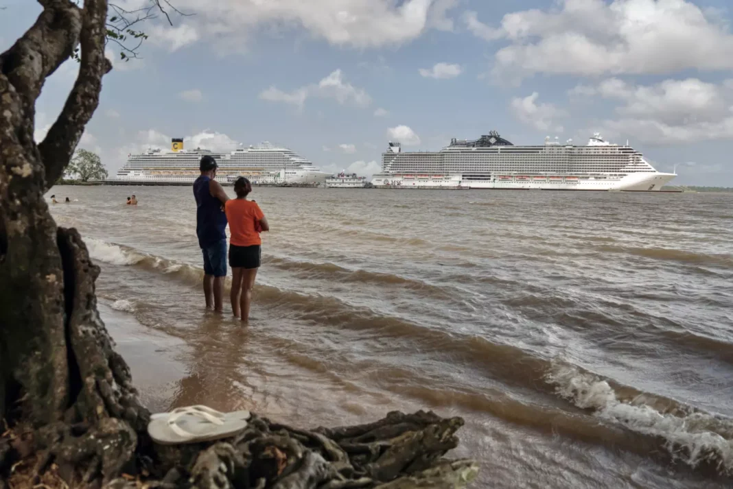 Ilha que recebeu navios de cruzeiros é esquecida após COP30 Ilha que recebeu navios de cruzeiros é esquecida após COP30