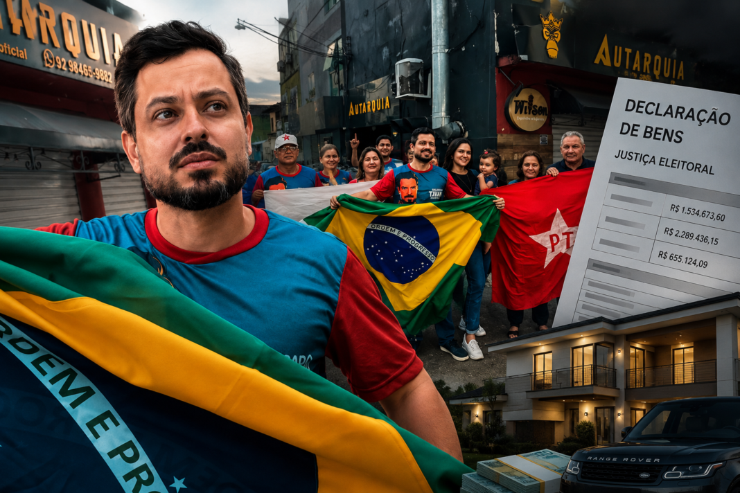 Tayah questiona crescimento patrimonial de nomes do PL no Amazonas e cobra explicações Tayah questiona crescimento patrimonial de nomes do PL no Amazonas e cobra explicações