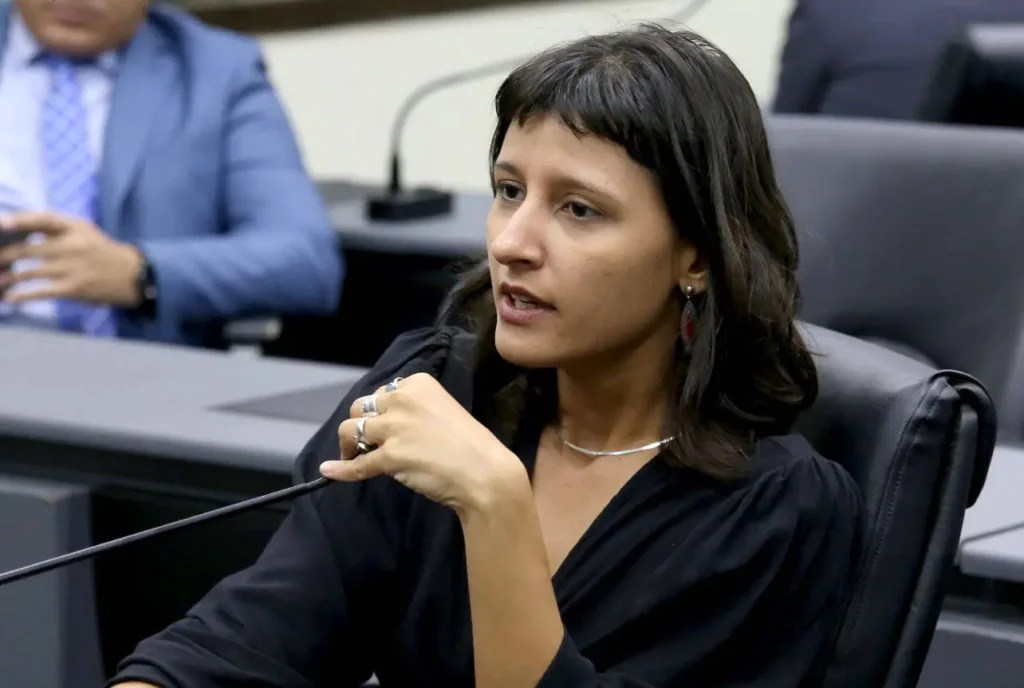 Vereadora e candidata do PT Brisa Bracchi é alvo de ameaças de morte e violência sexual Vereadora e candidata do PT Brisa Bracchi é alvo de ameaças de morte e violência sexual
