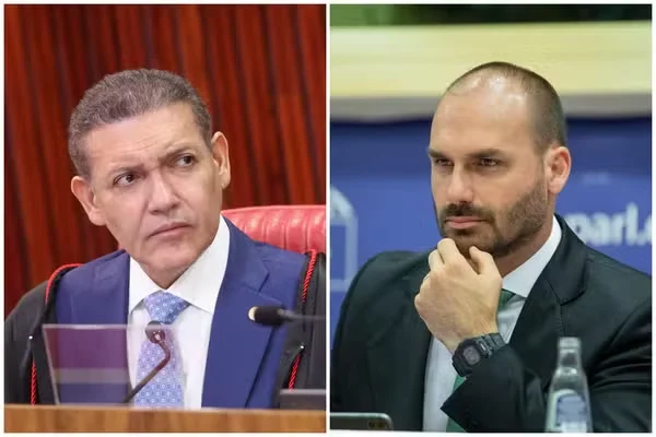 Nunes Marques manda remover posts de Eduardo que questionam urnas eletrônicas Nunes Marques manda remover posts de Eduardo que questionam urnas eletrônicas