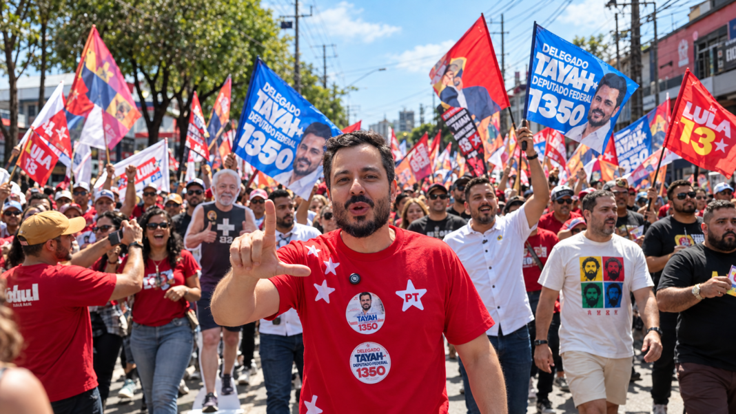 Delegado Tayah mobiliza Zona Leste de Manaus em ato pró-Lula neste sábado Delegado Tayah mobiliza Zona Leste de Manaus em ato pró-Lula neste sábado