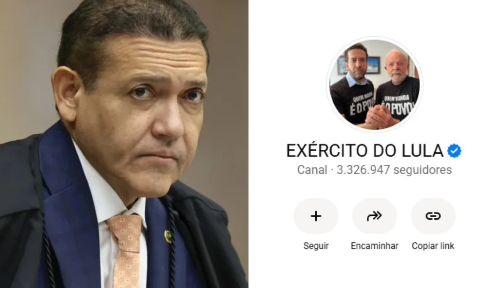 Nunes Marques manda censurar canal de Janones com 3,2 milhões de seguidores Nunes Marques manda censurar canal de Janones com 3,2 milhões de seguidores