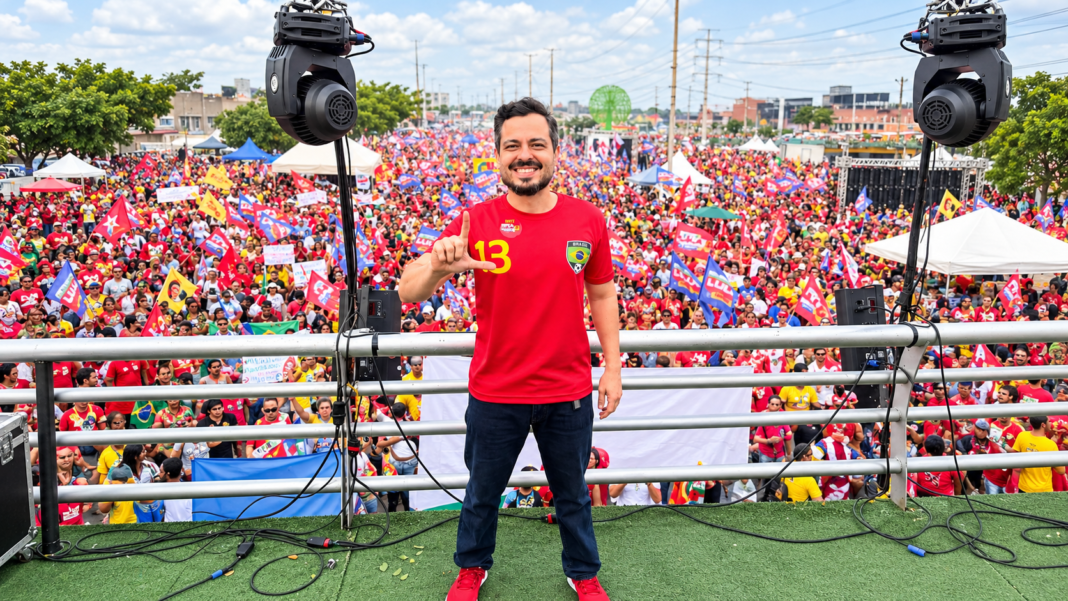 A NOVA FORÇA DA ESQUERDA NO AMAZONAS: DELEGADO TAYAH AVANÇA NAS REDES, CONQUISTA 36,7 MIL VOTOS E GANHA PROTAGONISMO NAS RUAS A NOVA FORÇA DA ESQUERDA NO AMAZONAS: DELEGADO TAYAH AVANÇA NAS REDES, CONQUISTA 36,7 MIL VOTOS E GANHA PROTAGONISMO NAS RUAS