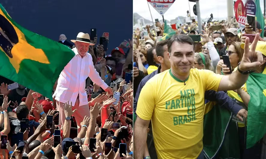 Datafolha: Lula tem 45% e Flávio Bolsonaro, 42% em votos válidos na véspera do 1º turno Datafolha: Lula tem 45% e Flávio Bolsonaro, 42% em votos válidos na véspera do 1º turno