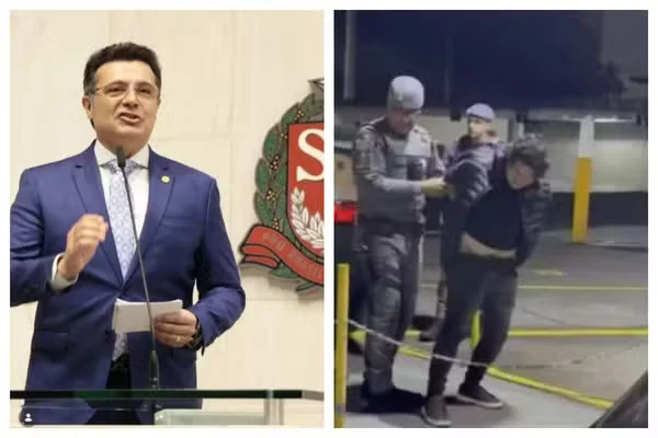 Deputado do PL é detido após disparar arma em balada; tiro atinge pé de Fred Bruno Deputado do PL é detido após disparar arma em balada; tiro atinge pé de Fred Bruno